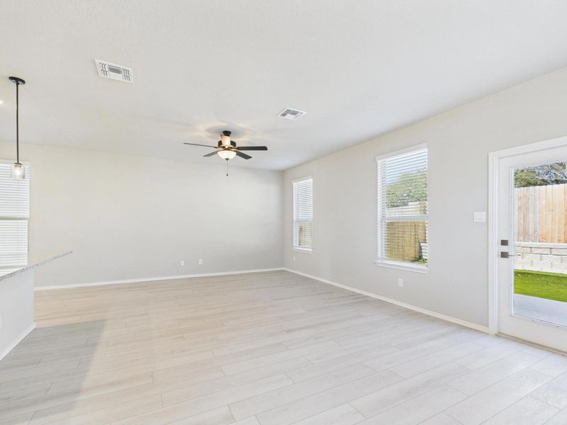 Representative unfurnished interior of a home built from the The Charlotte A by Davidson Homes LLC in Cedar Heights, San Antonio (Image 14).