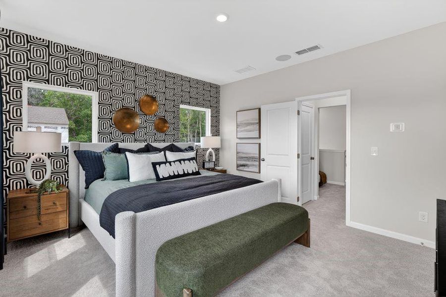 Furnished interior view inside a new home in Alder Creek, Cumming (Image 16).