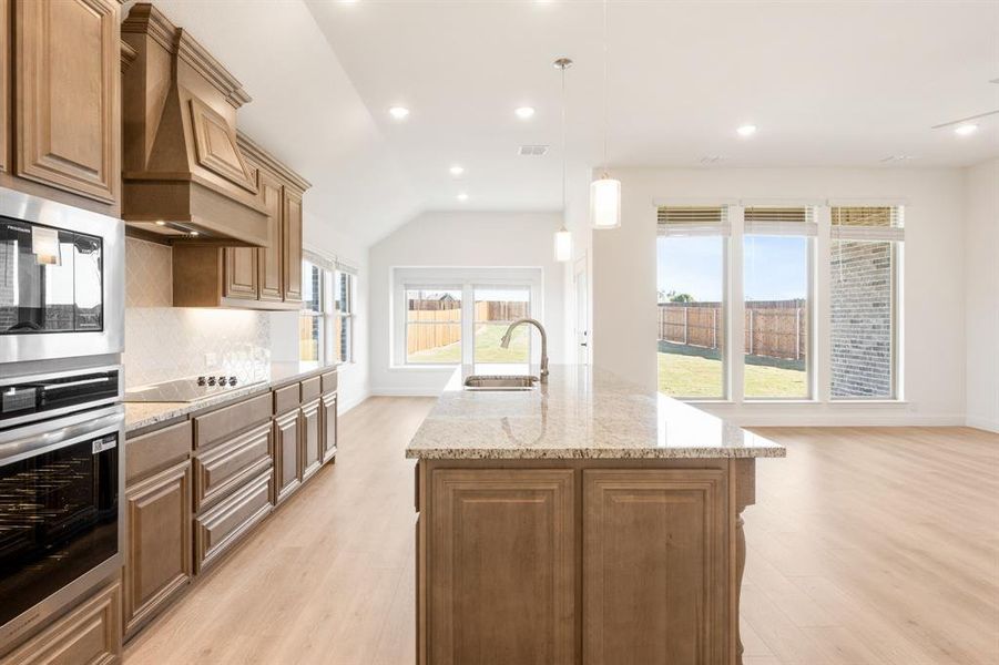 Furnished interior view inside a new home in El Dorado, Granbury (Image 9). Furnished interior view inside a new home in El Dorado, Granbury (Image 9).