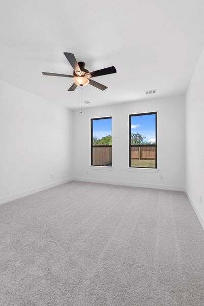 Spacious, unfurnished interior of a new home in Trinity Grove, Spring (Image 16). Spacious, unfurnished interior of a new home in Trinity Grove, Spring (Image 16).