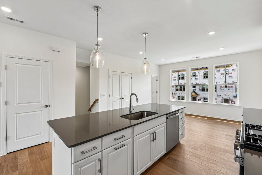 Furnished interior view inside a new home in Indian Trail Townhomes, Indian Trail (Image 9).