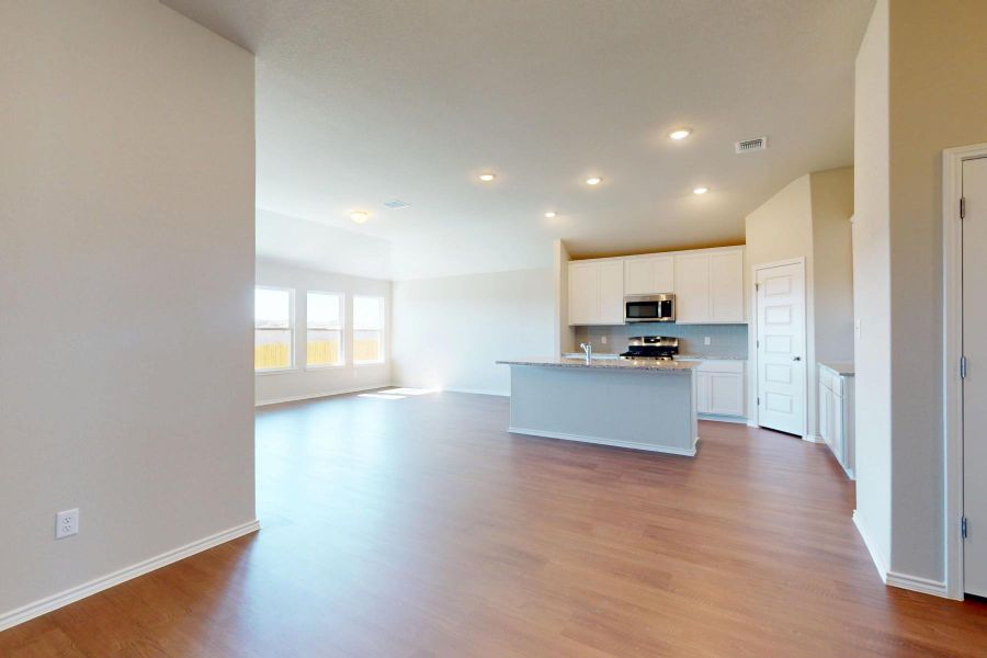 Spacious, unfurnished interior of a new home in Carillon, Manor (Image 32).