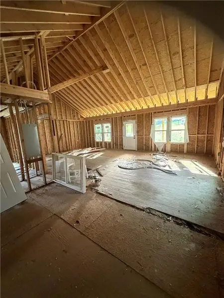 In-progress construction of a new home in , Atlanta, GA (Image 4).