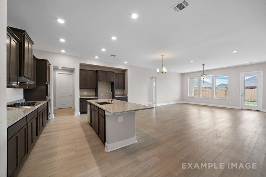 Furnished interior view inside a new home in Lago Mar, Texas City (Image 8).