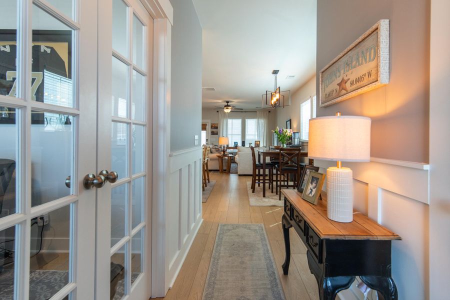 Furnished interior view inside a new home in Nexton - Midtown - The Park Collection, Summerville (Image 14).