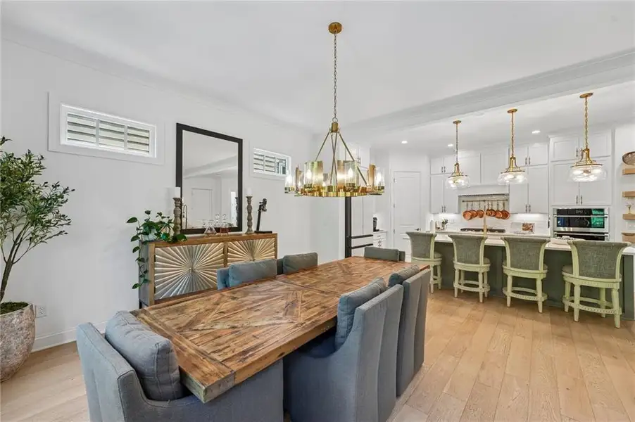 Furnished interior view inside a new home in Lakeside at River Green, Canton (Image 8).