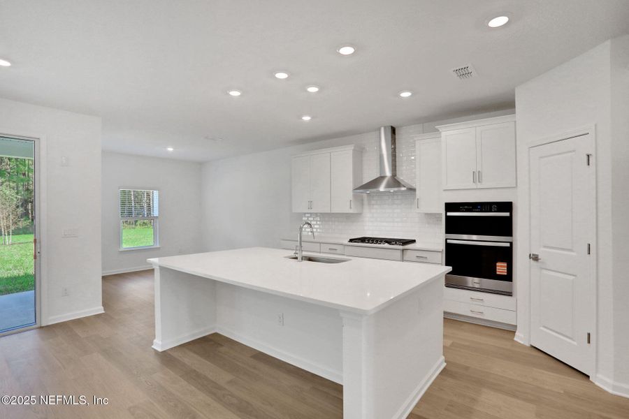 Furnished interior view inside a new home in Silver Landing at SilverLeaf, St. Augustine (Image 5). Furnished interior view inside a new home in Silver Landing at SilverLeaf, St. Augustine (Image 5).