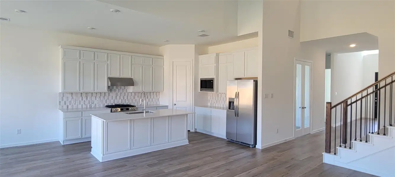 Furnished interior view inside a new home in Dellrose: Richmond II Collection, Hockley (Image 7).