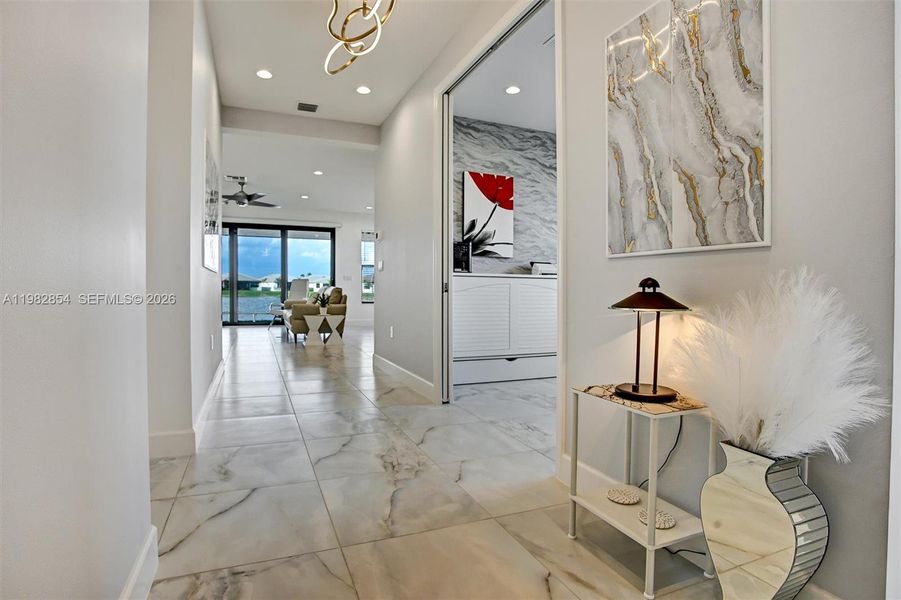 Furnished interior view inside a new home in , Port St. Lucie (Image 14).