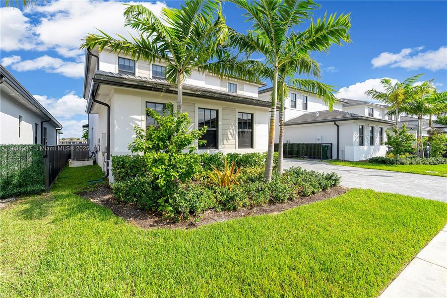 Front exterior of a new home in , Miramar, FL, highlighting curb appeal (Image 20).