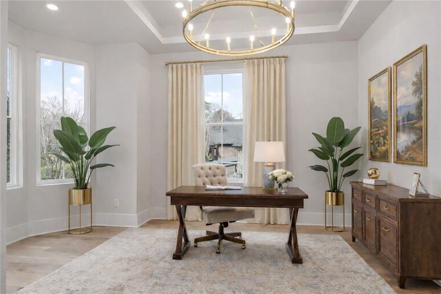 Furnished interior view inside a new home in , Brookhaven (Image 6). Furnished interior view inside a new home in , Brookhaven (Image 6).