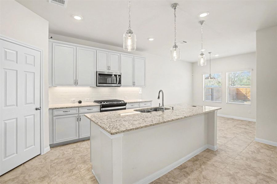 Furnished interior view inside a new home in , Kyle (Image 8).