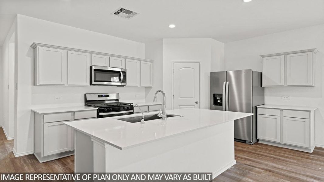 Furnished interior view inside a new home in New Waverly Station, New Waverly (Image 5).