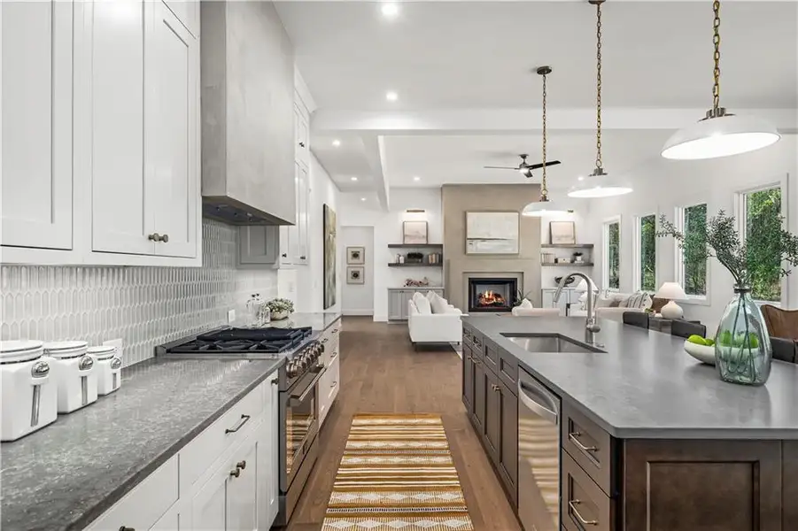 Furnished interior view inside a new home in , Acworth (Image 7). Furnished interior view inside a new home in , Acworth (Image 7).