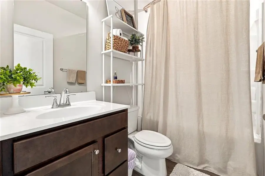 Furnished interior view inside a new home in , Hoschton (Image 11).