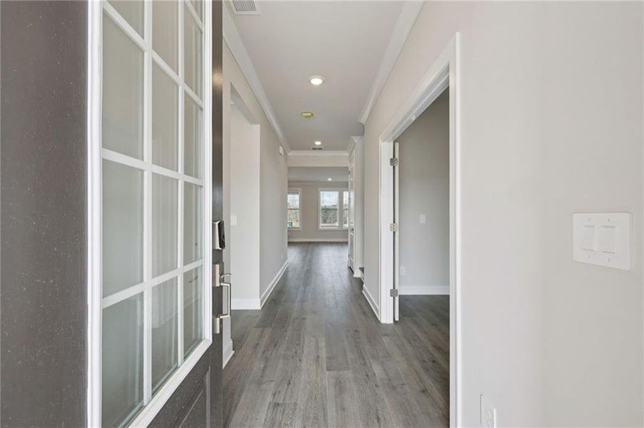 Spacious, unfurnished interior of a new home in River Pointe, Monroe (Image 37).