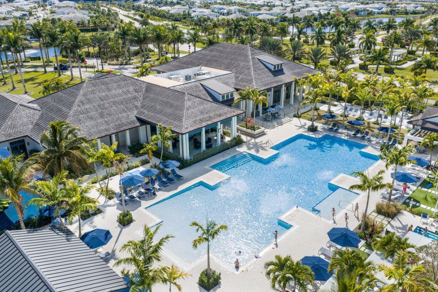 Clubhouse Pool Aerial Clubhouse Pool Aerial