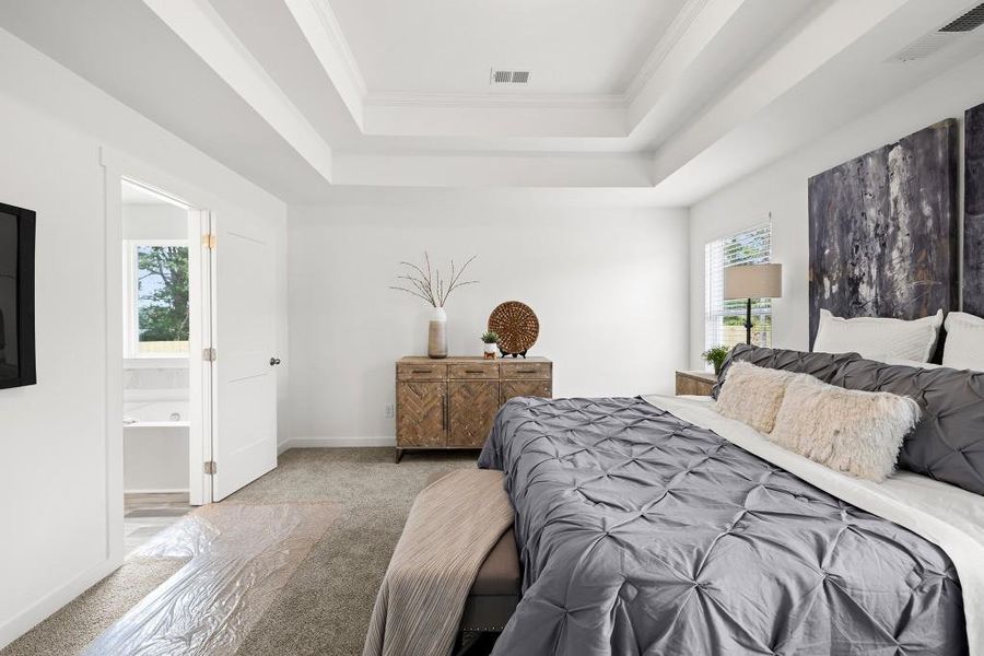 Furnished interior view inside a new home in Sutton's Landing, Statham (Image 30).