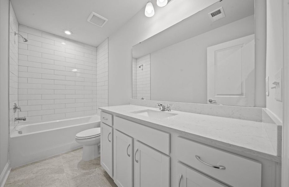 Furnished interior view inside a new home in Sweetwater Hills, Moore (Image 10).