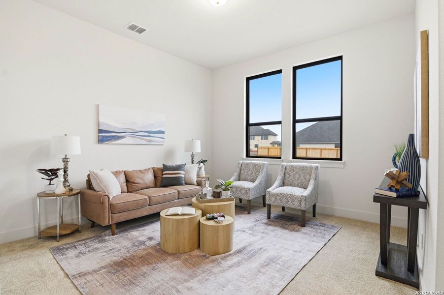 Furnished interior view inside a new home in Haby Hill 50s, San Antonio (Image 7).