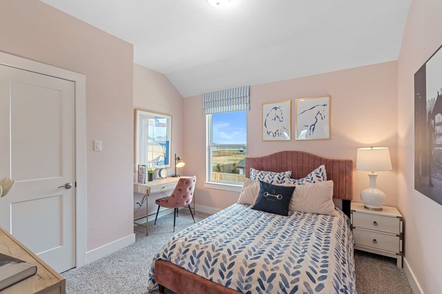 Furnished interior view inside a new home in Jordan Ranch, Fulshear (Image 25).