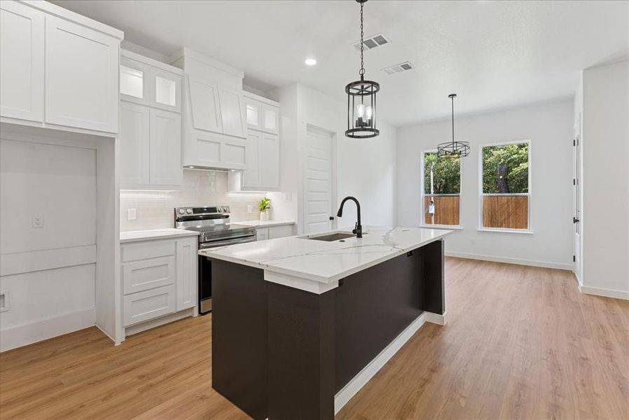 Furnished interior view inside a new home in , Trinidad (Image 7). Furnished interior view inside a new home in , Trinidad (Image 7).
