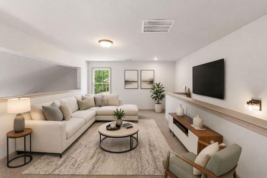 Furnished interior view inside a new home in , Waleska (Image 12).