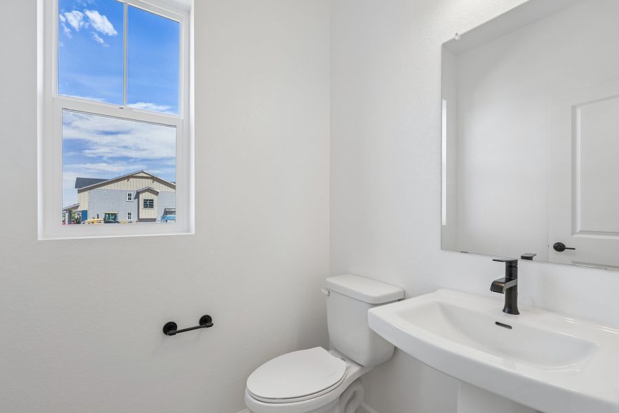 Furnished interior view inside a new home in Sterling Ranch Ascent Village, Littleton (Image 6).