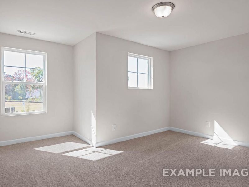 Spacious, unfurnished interior of a new home in Wendell Ridge, Wendell (Image 21).