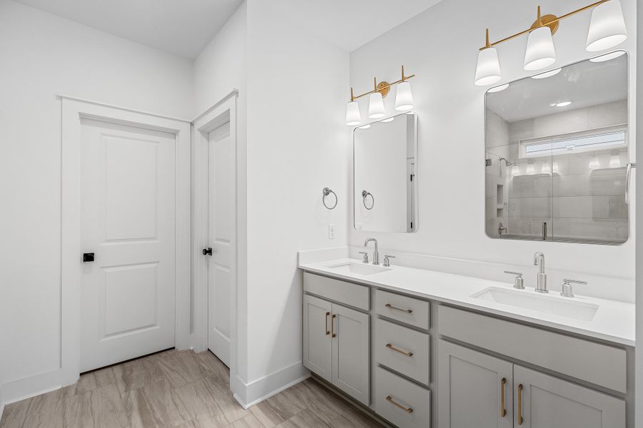 Furnished interior view inside a new home in Sweetgrass Station, Summerville (Image 11).