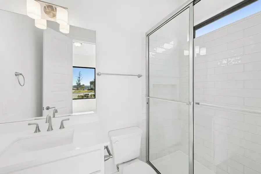 Furnished interior view inside a new home in Riverstone, Georgetown (Image 17).