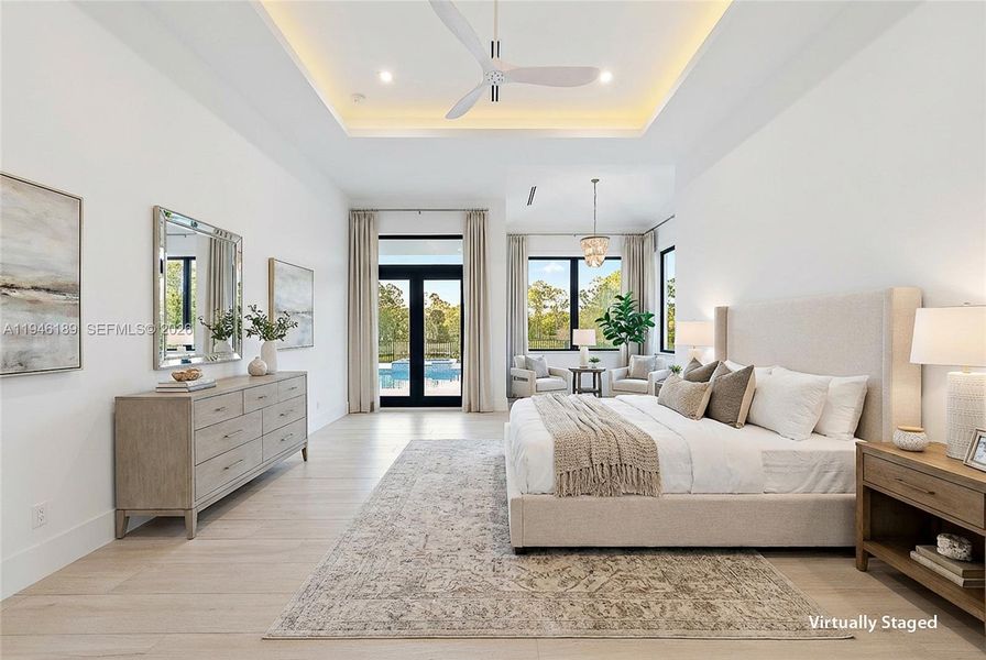 Furnished interior view inside a new home in , Palm Beach Gardens (Image 10). Furnished interior view inside a new home in , Palm Beach Gardens (Image 10).