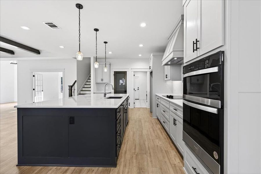 Furnished interior view inside a new home in , Enchanted Oaks (Image 8).