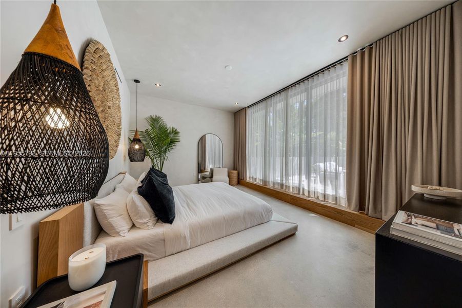 Furnished interior view inside a new home in , Miami (Image 8).