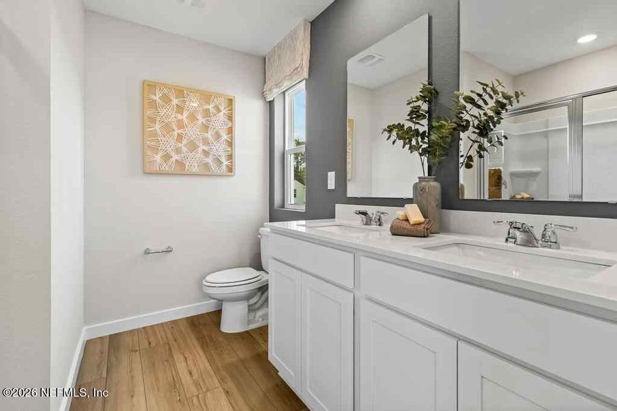 Furnished interior view inside a new home in , Jacksonville (Image 21).