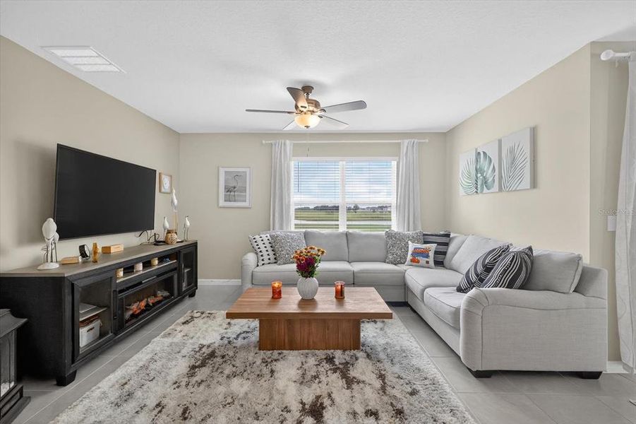 Furnished interior view inside a new home in , San Antonio (Image 18). Furnished interior view inside a new home in , San Antonio (Image 18).