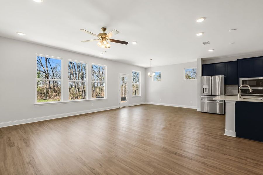 Representative unfurnished interior of a home built from the Emerson by UnionMain Homes in Maddox Landing, Hoschton (Image 16).