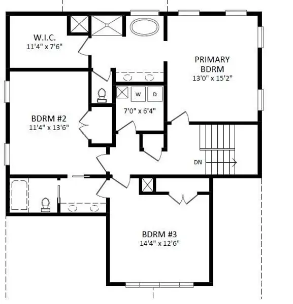 2D floor plan layout of this home in , Belmont, NC (Image 3).