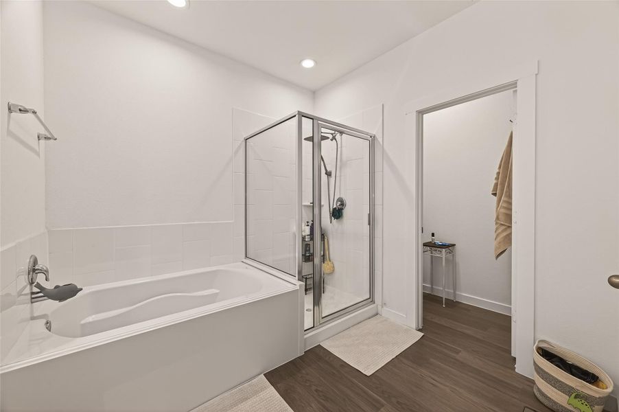 Furnished interior view inside a new home in Westland Ranch 50' Homesites, League City (Image 5).