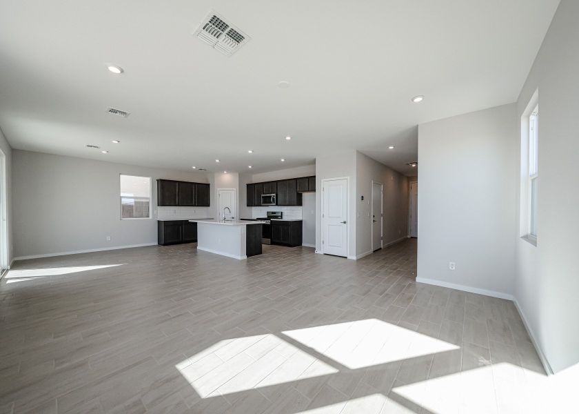 A large empty room.