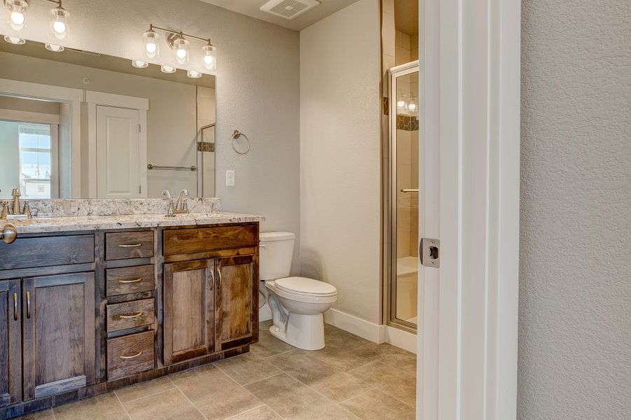 Furnished interior view inside a new home in The Lakes at Centerra - North Shore Flats, Loveland (Image 3).