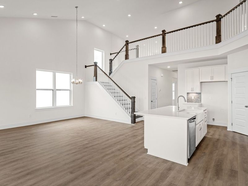 Furnished interior view inside a new home in Benders Cove, Mount Juliet (Image 13).