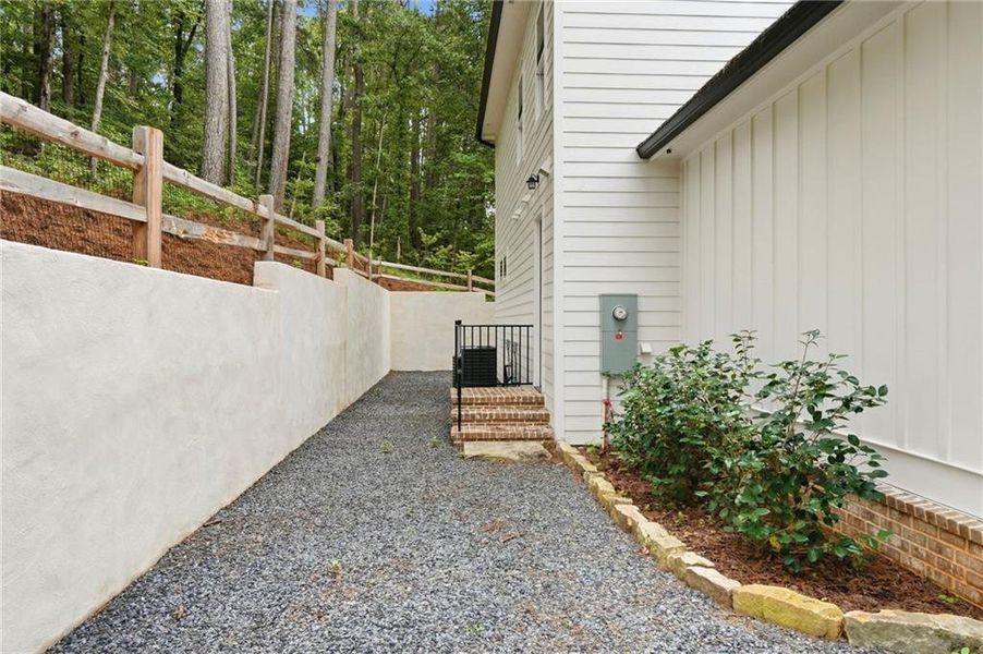 Exterior details and patio area of a home in , Ball Ground (Image 27). Exterior details and patio area of a home in , Ball Ground (Image 27).