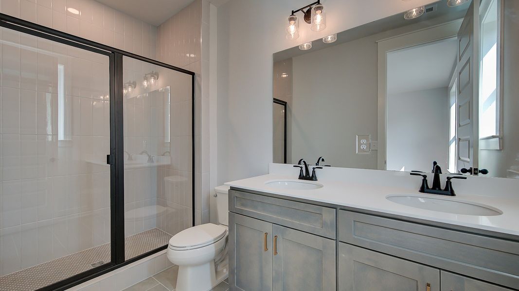 Furnished interior view inside a new home in Barrett Pointe, Kennesaw (Image 26).