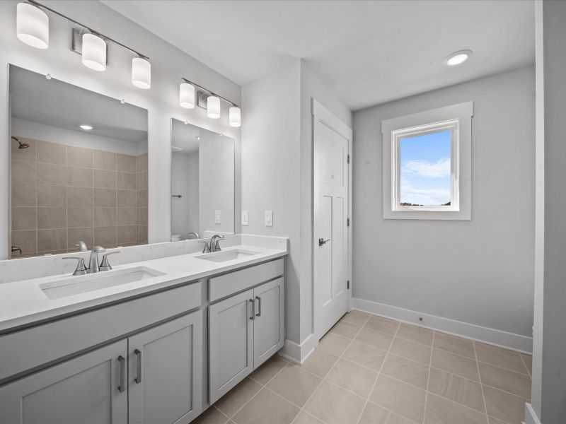Furnished interior view inside a new home in Riverwood Farm, Piedmont (Image 9).