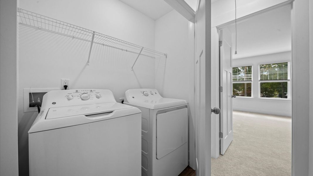 Furnished interior view inside a new home in Ransdell Pointe, Spartanburg (Image 24).