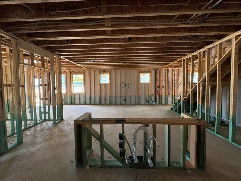 Spacious, unfurnished interior of a new home in The Homestead at Lariat, Liberty Hill (Image 19). Spacious, unfurnished interior of a new home in The Homestead at Lariat, Liberty Hill (Image 19).