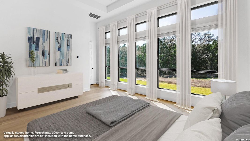 Furnished interior view inside a new home in Thornebrook, Bulverde (Image 9).