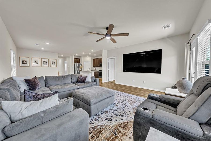 Furnished interior view inside a new home in Briarwood Hills - Highland Series, Forney (Image 15). Furnished interior view inside a new home in Briarwood Hills - Highland Series, Forney (Image 15).