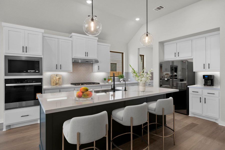Light & Bright Kitchen - Virtually Staged